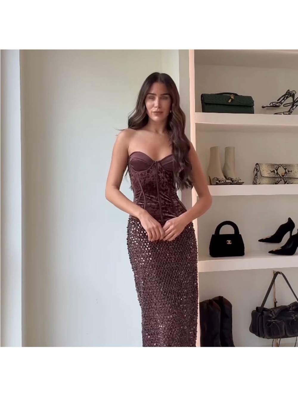 ZARA VELVET CORSET